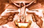 La Misa es el Sacrificio de la Cruz, incruentamente renovado en el altar. Es un Misterio de la Fe. Es atemporal. Mientras tanto Pablo VI, creador de la nueva “Misa”, la llamó la “Cena del Señor”. ¡Esto es herejía!